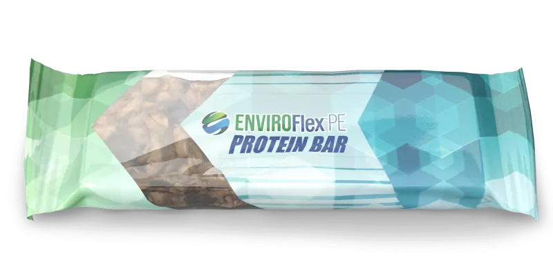 Emballage tubulaire pour barres de protéines Enviroflex PE