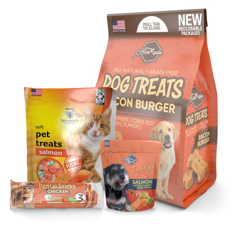 Emballage flexible Produits alimentaires pour animaux de compagnie