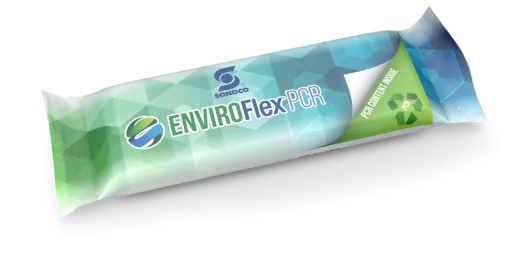 Emballages tubulaires de barre EnviroFlex PCR