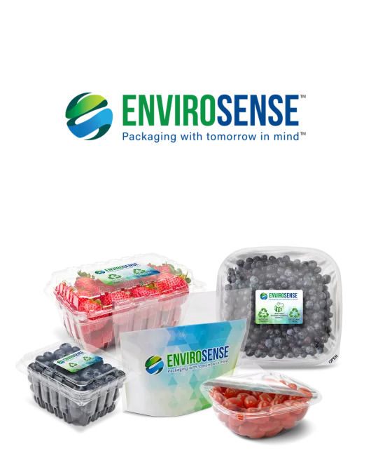 Emballages plastiques EnviroSense.
