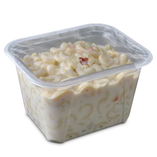 Emballage de salade de macaronis